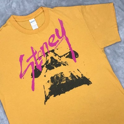 Post Malone 2019 Stoney L Yellow T-Shirt Concert Music Album Retro Y2K
