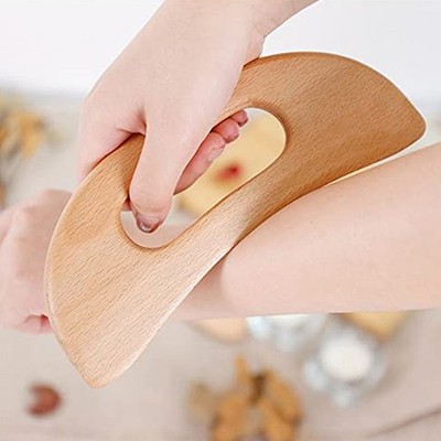 Holz Gua Sha Tool Scraping Board Massage Tool Slimming Guasha Massage Board 