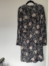 LOFT Long Sleeve Shift Dress