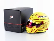 MINI HELMET 1/2 - CASQUE LEWIS HAMILTON - FERRARI F1 2025 HAMILTON2025