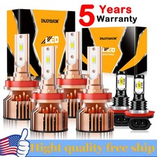 kit LED headlight+foglight bulb 2016-2020 For Toyota TRD Sport Crew Cab Pickup