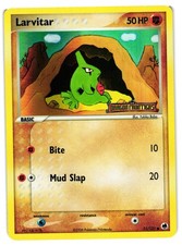 Pokemon TCG Larvitar 51/101 EX Dragon Frontiers Stamped Reverse Holo NM on eBay