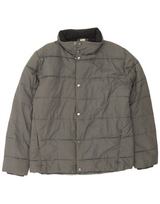 LOTTO Herren wattierte Jacke mit Kapuze UK 42 XL grau Polyester BQ42