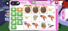 Adop  t me pets all pets except eggs 