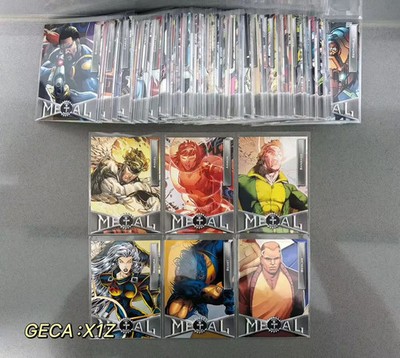 2020 UD Skybox Metal Universe X-Men Complete Base Set 1-100 Wolverine XD38