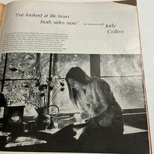 Life Magazine May 1969/ Judy Collins, Bernadette Delvin, Gov. Rhodes Of Ohio