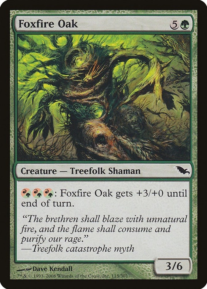 Foxfire Oak [Shadowmoor - 115] NM