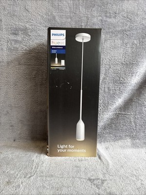 Philips HUE Neu Pendellampe Mit Lichtschalter White Ambiance