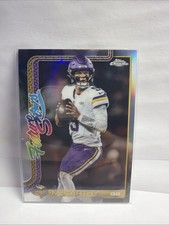 2025 Topps Chrome Football - J.J. McCarthy #FS-18 Future Stars