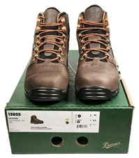 Danner Vicious NMT Met 4.5" Brown/Orange Leather GORE-TEX Work Boot Men's Sz 9D