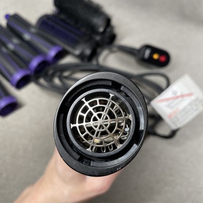 DYSON Airwrap Complete Styler 9 Piece Black Purple All In One Hair