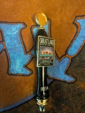 GREAT LAKES BREWING Co Christmas Ale Beer Tap Handle Bar USED see pics 14 inches