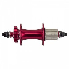 Se Bikes Om Duro Hubs RR 36H Red 8-10s Cass