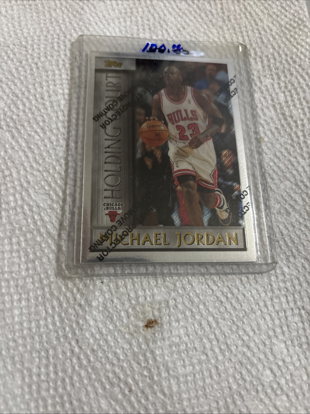 MICHAEL JORDAN 1996 Topps Finest HOLDING COURT SP INSERT #HC2 Bulls NM-MT (f7)