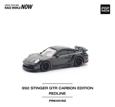 Pop Race Porsche 992 Stinger GTR Carbon Redline 640192 1/64