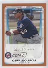 2011 Bowman Prospects Orange 4/250 Oswaldo Arcia #BP28 0w8