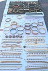 Vintage Gold Tone Jewelry Lot TRIFARI CORO MONET 1928 NAPIER 92 Bracelets