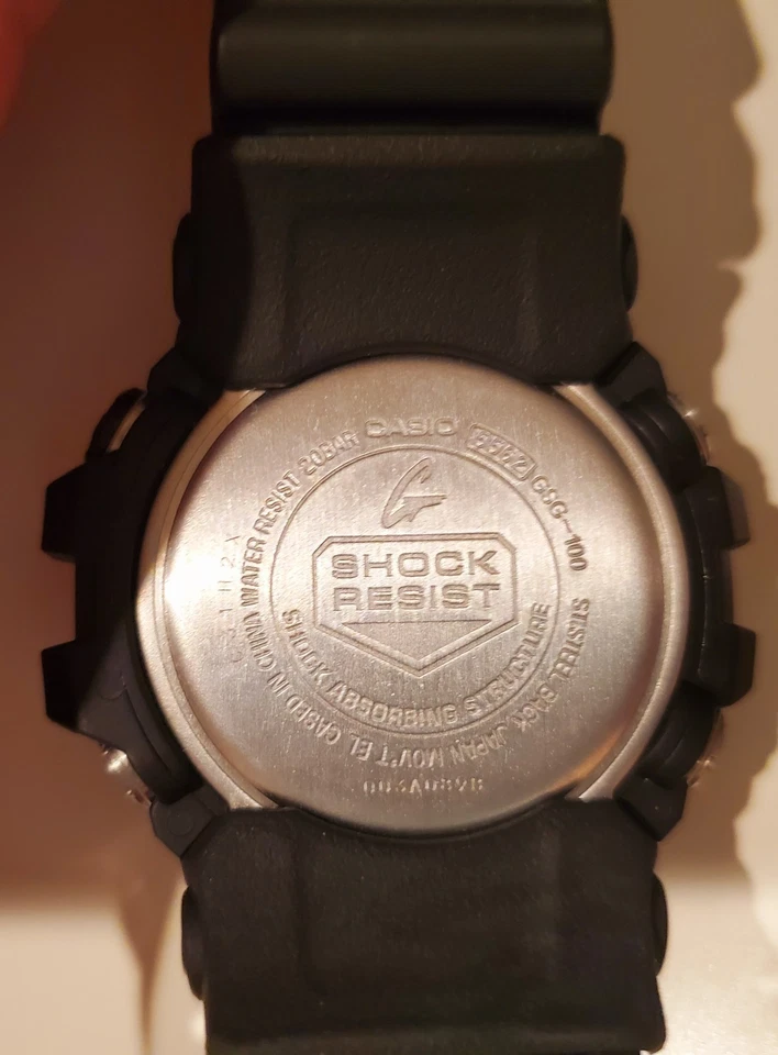 CASIO G-SHOCK (GSG-100) SERIE 100 PARA HOMBRE MUDMASTER DIGITAL-ANALÓGICO Foto 4 de 4