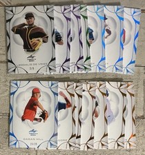 2024 Leaf Trinity Baseball Base SP Parallels De Vries De Paula Basallo Lot Of 14