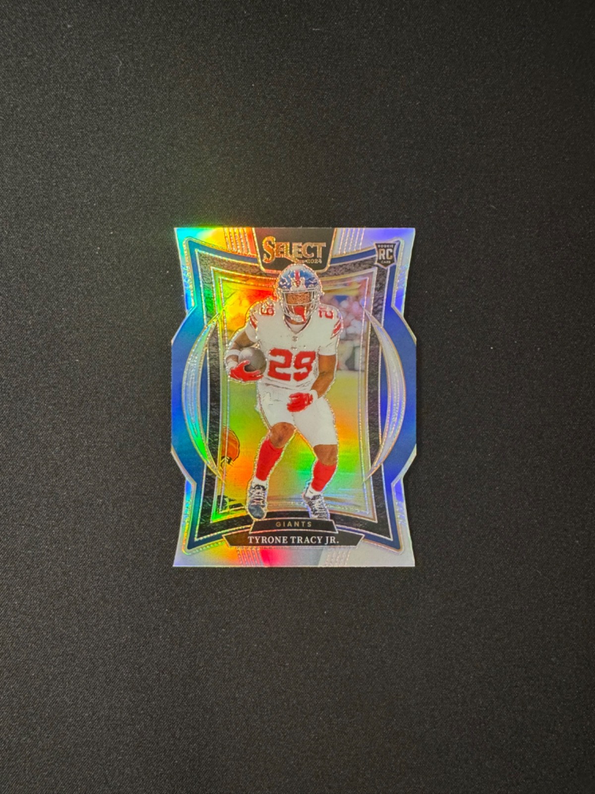 2024 Panini Select - Concourse Tyrone Tracy Jr. #61 Silver Prizm Die-Cut (RC)
