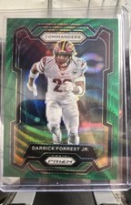 2023 Panini Prizm - Darrick Forrest Jr. #296 Green Wave Prizm