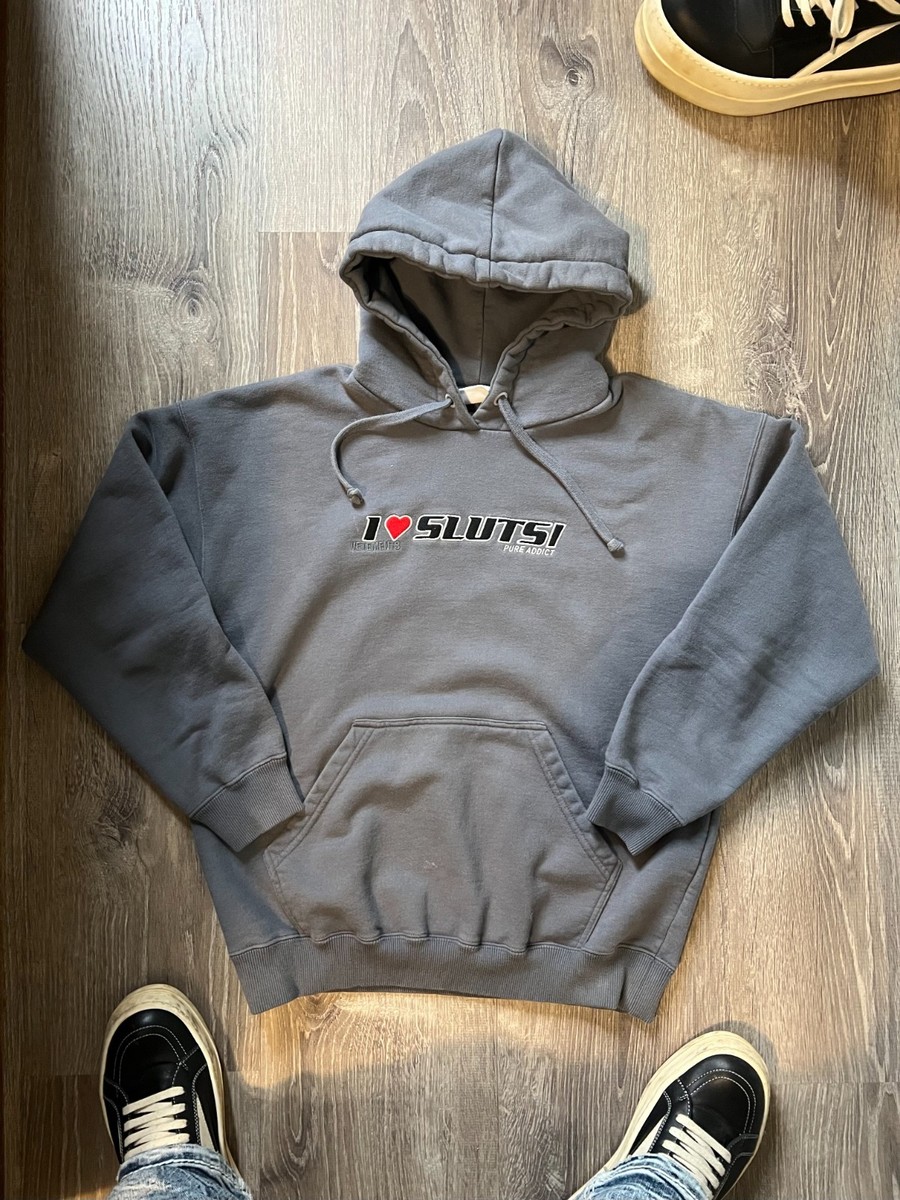 Vetements I Love Sluts hoodie by Demna size Small | eBay Vetements I Love Sluts hoodie by Demna size Small | eBay