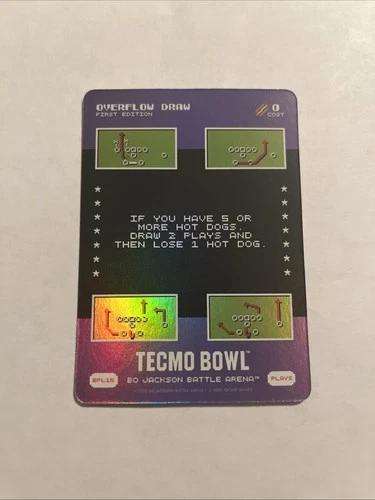 2026 Bo Jackson Battle Arena Tecmo Overflow Draw Bonus Play BPL15