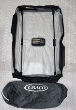 Graco Pack N Play Playpen Clip On Mesh Bassinet Insert  Poles Ships FREE 