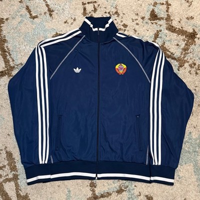 『adidas』CCCP（旧ソビエト連邦）　トラックジャケット　アディダス 美品 adidas（アディダス） CCCP ソビエト連邦 ソ連 トラックジャケット