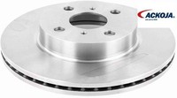 2X Bremsscheibe Ackoja A70-80028 2 Bremsscheiben FüR Toyota FüR Aston Martin