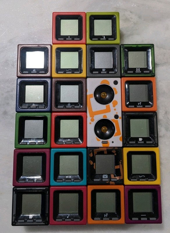 Bandai Radica CUBE WORLD lot of 21 (tested and working)