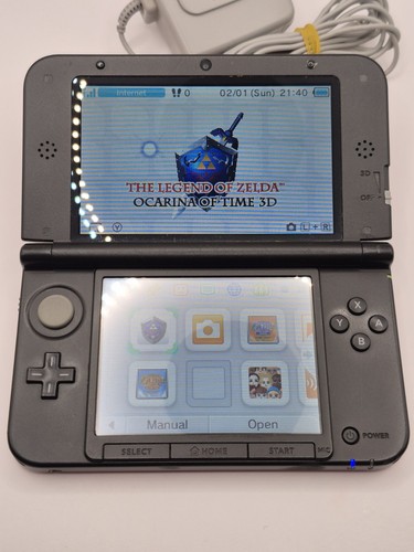 Nintendo 3DS XL Red with Charger And 3 Games - Picture 20 of 23