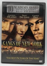 Gangs of New York DVD Widescreen 2-Disc Set Leonardo DiCaprio, Cameron Diaz 2003
