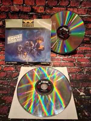 Star Wars Empire Strikes Back Laserdisc 1989 SPECIAL WIDE SCREEN EDITION 2 DISC