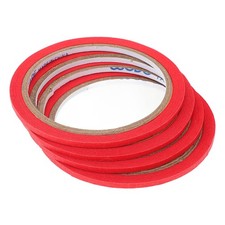 4 Rolls Kleiderklebeband Wei&szlig;es Tape Kleidungsband Farbklebeband