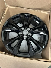 19" LEXUS ES250 ES350 Wheel Rim Factory OEM 74377 2021-2024 GLOSS BLACK