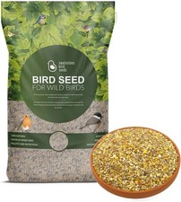 Swainston 20KG Sunflower Hearts Premium Grade Dehulled Kernels Wild Bird Food 1.34 per kilo