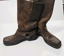 Harley-Davidson Brown Leather Upper Boots for Women