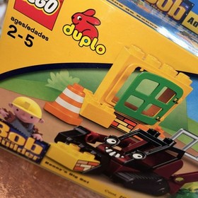 Lego Duplo #3293 Bob the Builder Benny's Dig Set Rare 2005 Excavator Complete BN