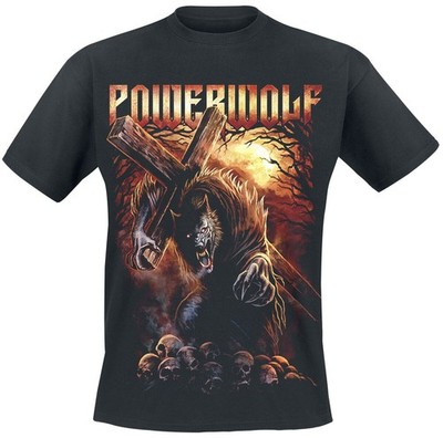 Powerwolf T-Shirt Herren Via Dolorosa schwarz Band-Merch, Bands