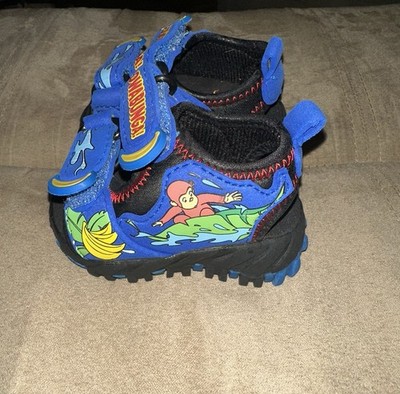 Vintage Kids Curious George Sandals Size 2