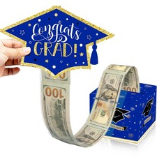 Class of 2026 Graduation Money Box for Cash Gift Pull, Funny Surprise DIY Cas...