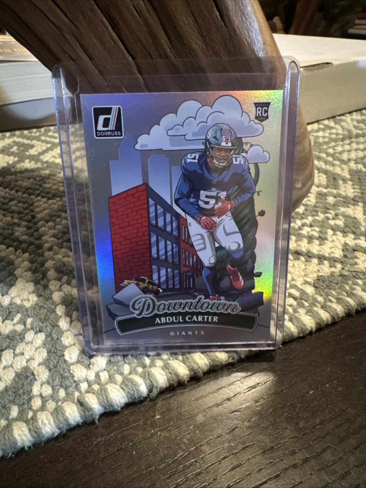 2025 Donruss Abdul Carter Downtown SSP Rookie RC New York Giants