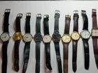 Joblot Of 10 Mens Vintage Watches Sold As Spares Repairs Seiko Accurist Used