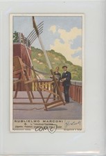 1938 Liebig Guglielmo Marconi Italian L'immortalita #6 15ia