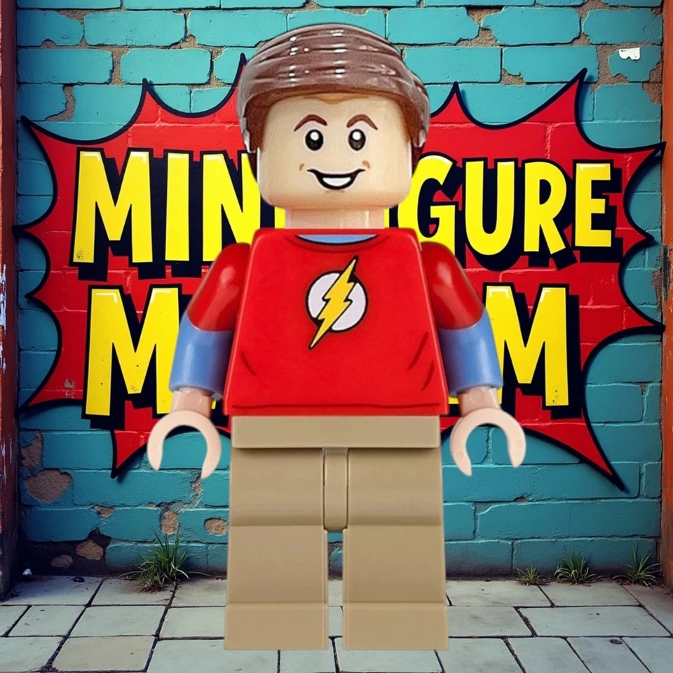 LEGO The Big Bang Theory Sheldon Cooper Custom MiniFigure