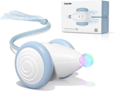 Cheerble Interactive Cat Toys for Indoor Cats, Automatic Moving Kitten Toys, Wic