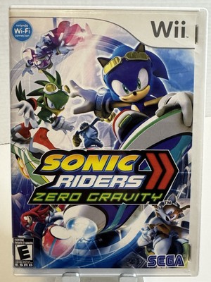 Sonic Riders: Zero Gravity (Nintendo Wii, 2008) complete with manual