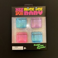BRAND NEW 4 Pack SEALED Needoh Nice Ice Baby Bundle Mini Nice Cubes