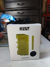 #GRAV Dugout Green Collectible Travel Stash Store Pipe Brand New Never Open